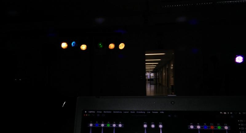 Party for the younger students, controlled using Lightkey