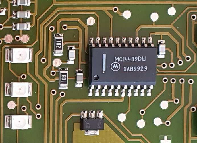 Motorola MC14489DW LED driver